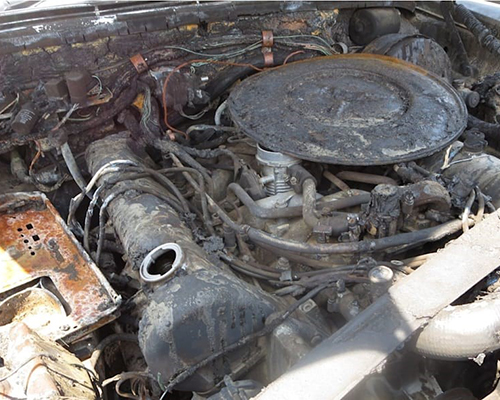 Motor Clásico Mercedes-Benz V8